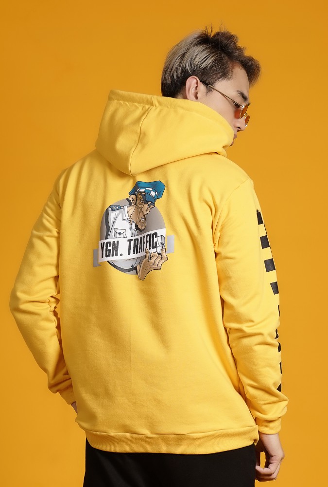 YGN TRAFFIC POLICE HOODIE BOY (Yellow)